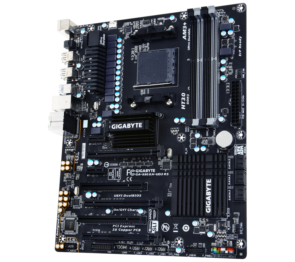 Gigabyte GA-990XA-UD3 R5 - Motherboard Specifications On MotherboardDB